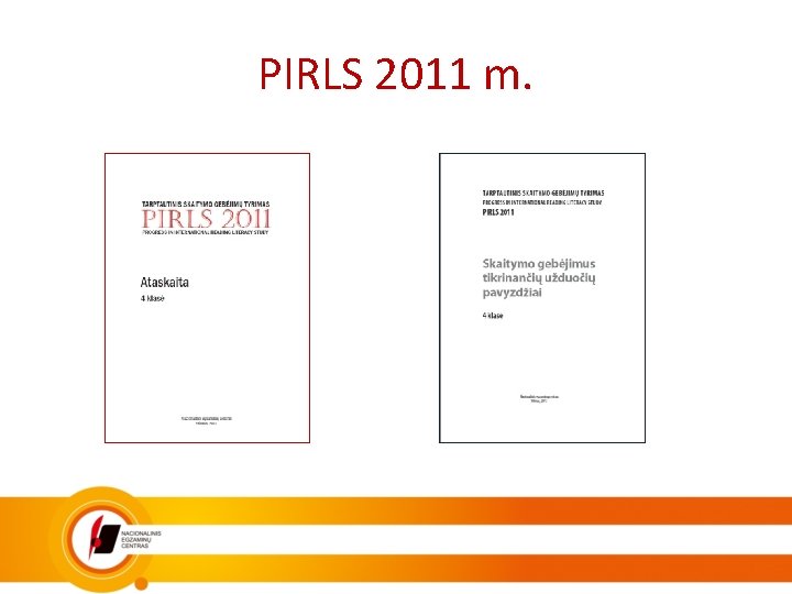 PIRLS 2011 m. 