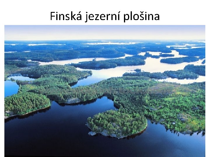 Finská jezerní plošina 