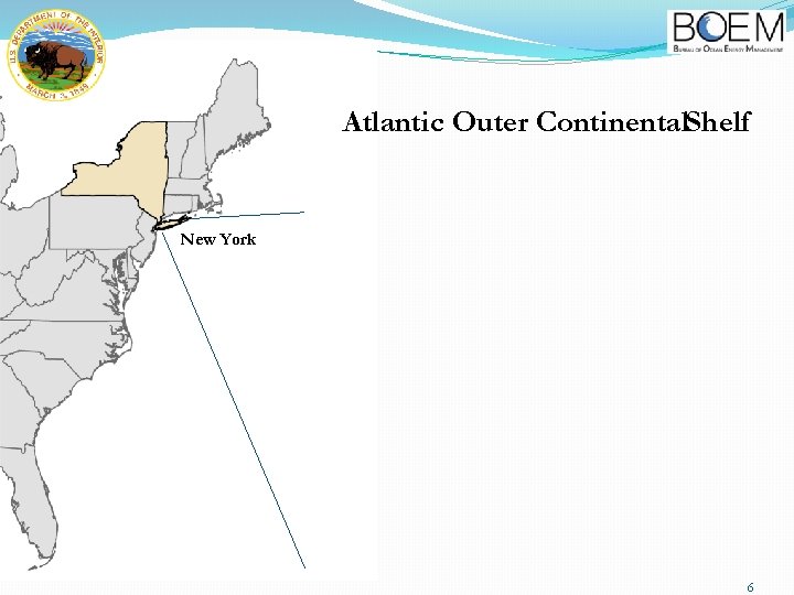 Atlantic Outer Continental. Shelf New York 6 