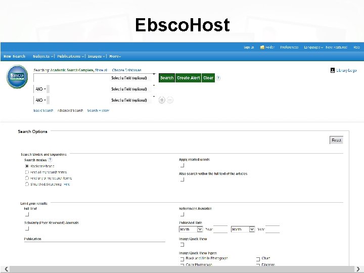 Ebsco. Host 