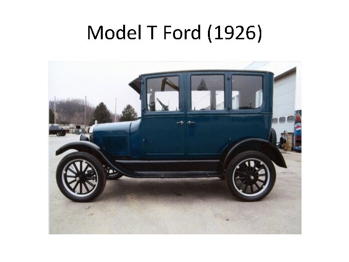 Model T Ford (1926) 