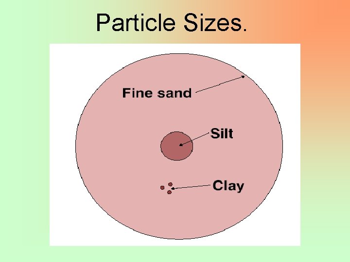 Particle Sizes. 