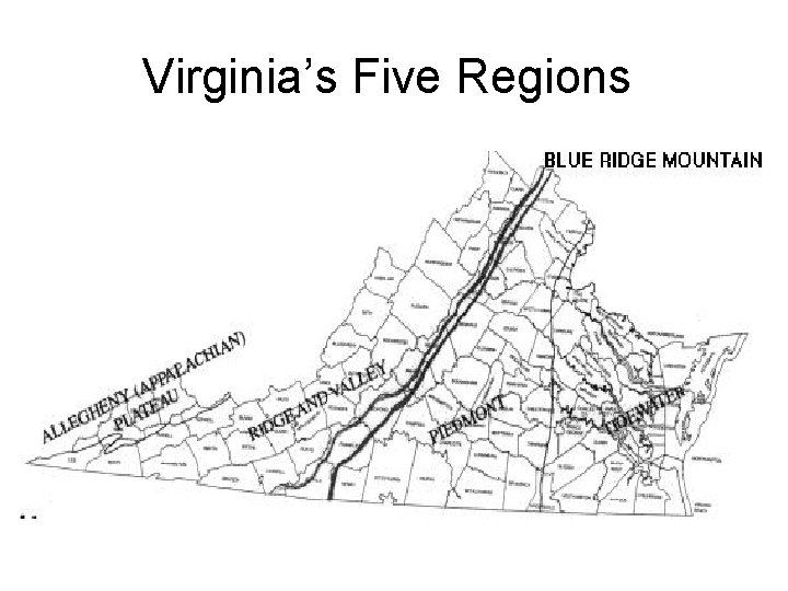 Virginia’s Five Regions 