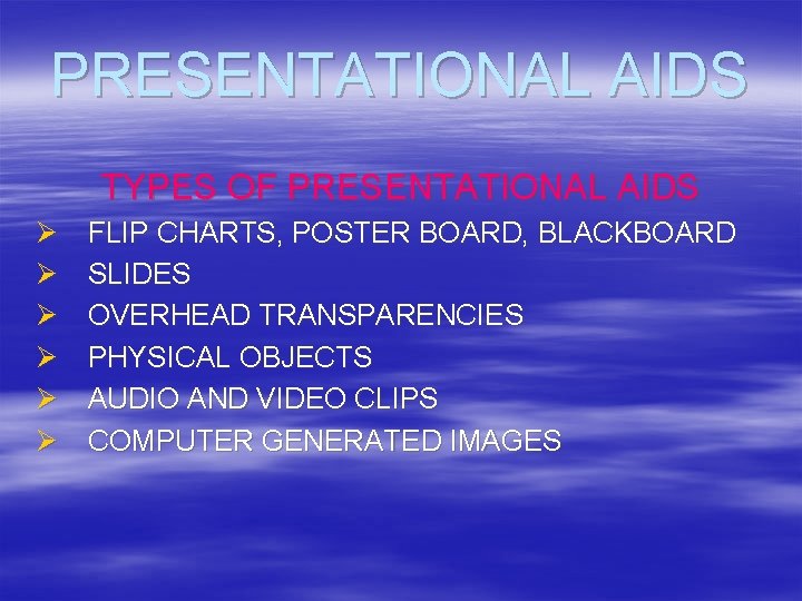 PUBLIC SPEAKING AN OVERVIEW PARTS OF A SPEECH