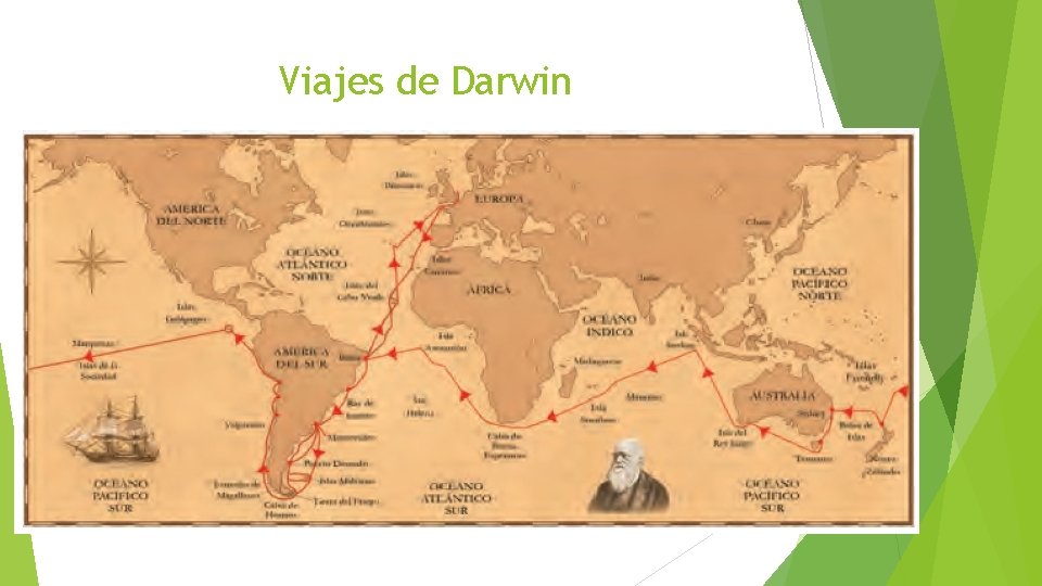 Viajes de Darwin 