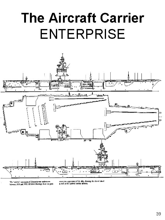 The Aircraft Carrier ENTERPRISE 39 