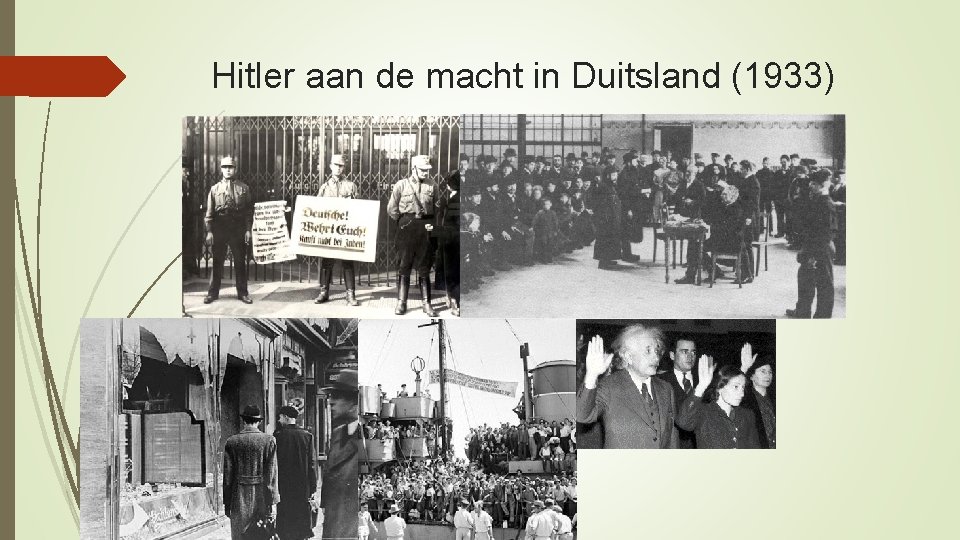 Hitler aan de macht in Duitsland (1933) 