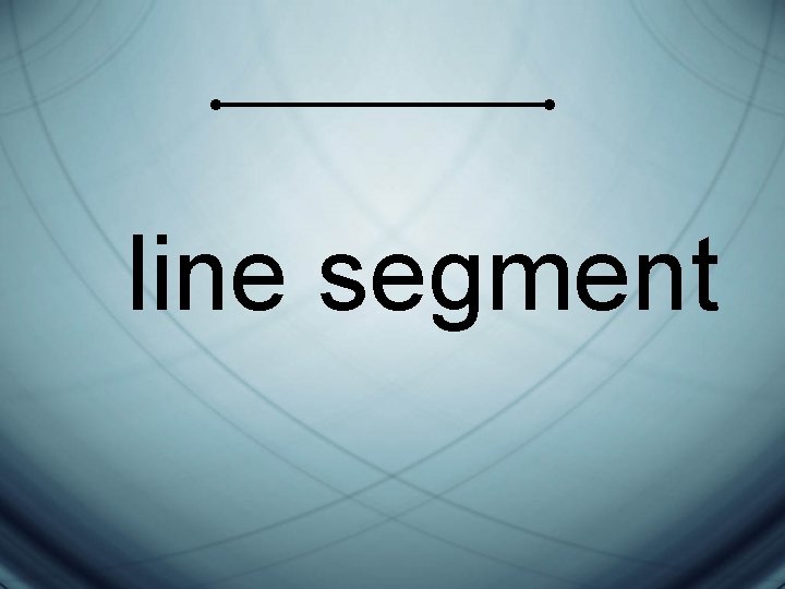 line segment 