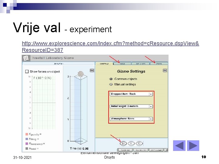 Vrije val - experiment http: //www. explorescience. com/index. cfm? method=c. Resource. dsp. View& Resource.