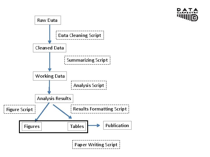 Raw Data Cleaning Script Cleaned Data Summarizing Script Working Data Analysis Script Analysis Results