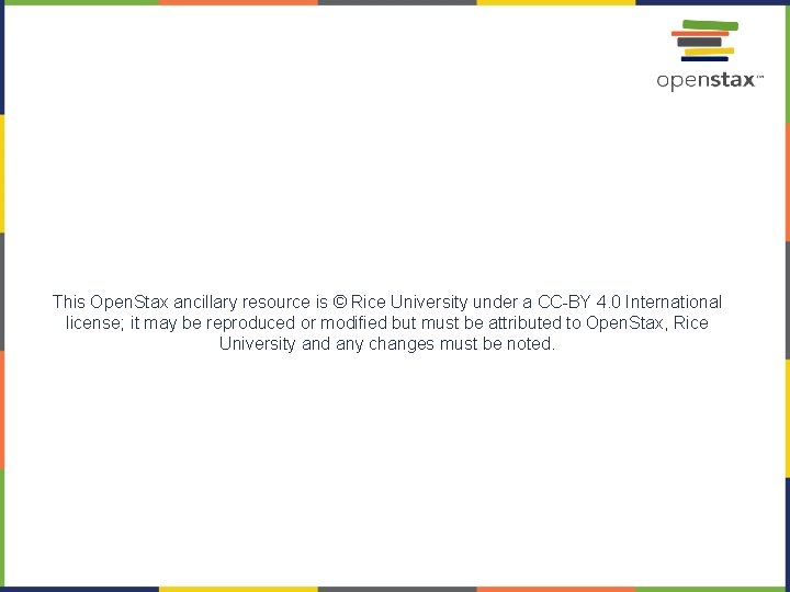 This Open. Stax ancillary resource is © Rice University under a CC-BY 4. 0