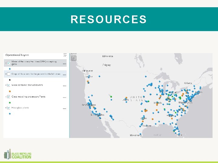 RESOURCES z Strengthening glass markets Providing solutionsoriented, publicsector resources 