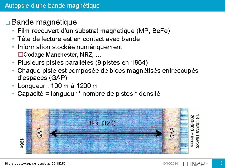 30 ans de stockage sur bandes magntiques au — free download