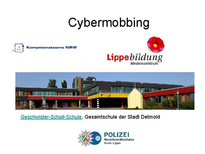 Cybermobbing Geschwister-Scholl-Schule, Gesamtschule der Stadt Detmold 