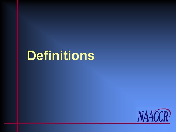 Definitions 