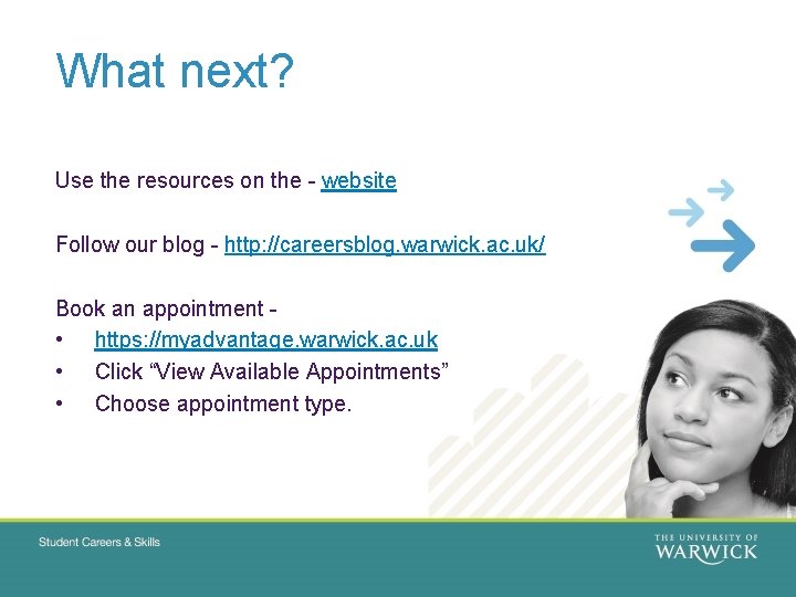 What next? Use the resources on the - website Follow our blog - http: