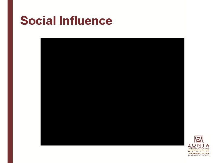 Social Influence 