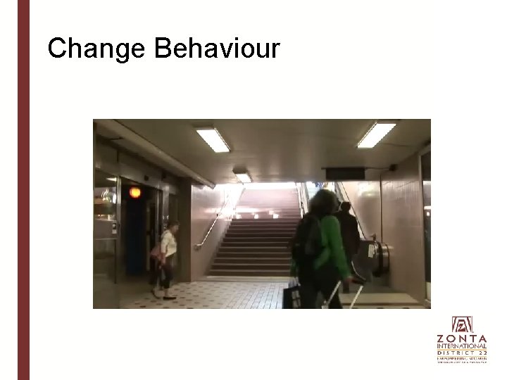 Change Behaviour 