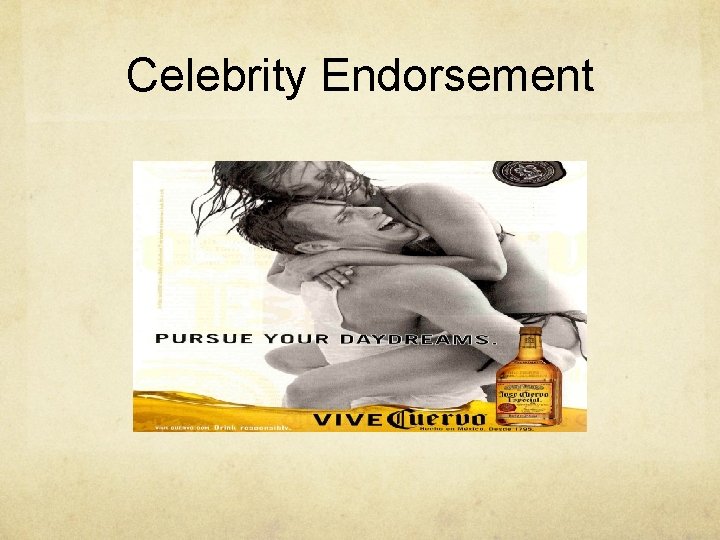 Celebrity Endorsement 