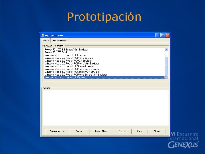 Prototipación 