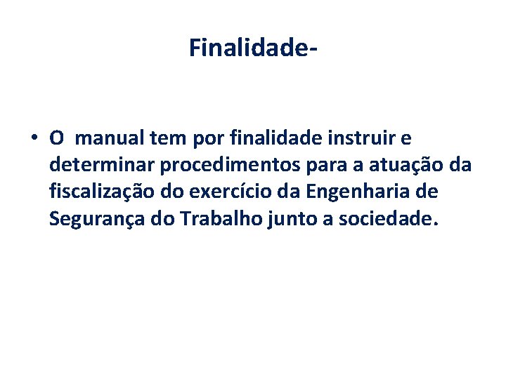 IMPORTANCIA DO MANUAL DE SEGURANA DO TRABALHO NA