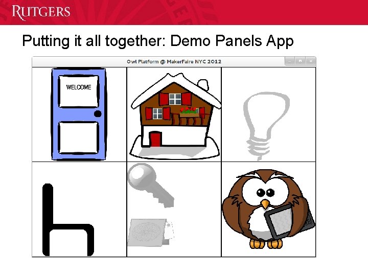 Putting it all together: Demo Panels App 