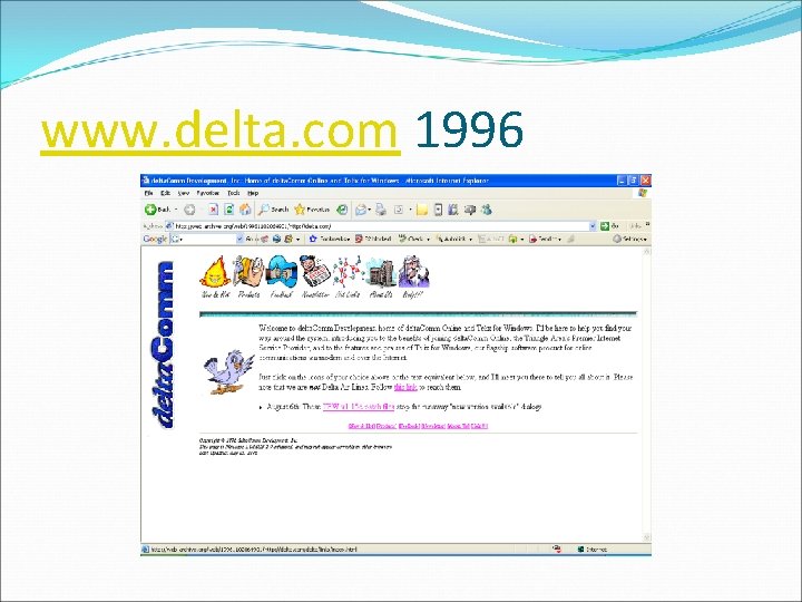 www. delta. com 1996 