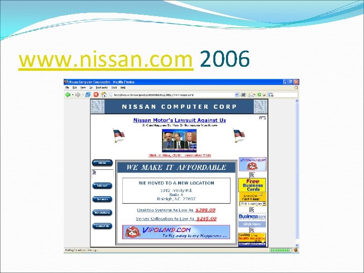 www. nissan. com 2006 