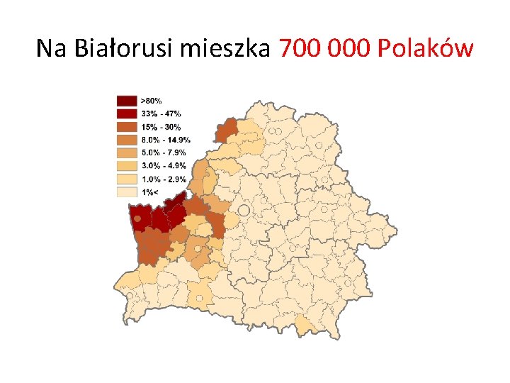 Na Białorusi mieszka 700 000 Polaków 