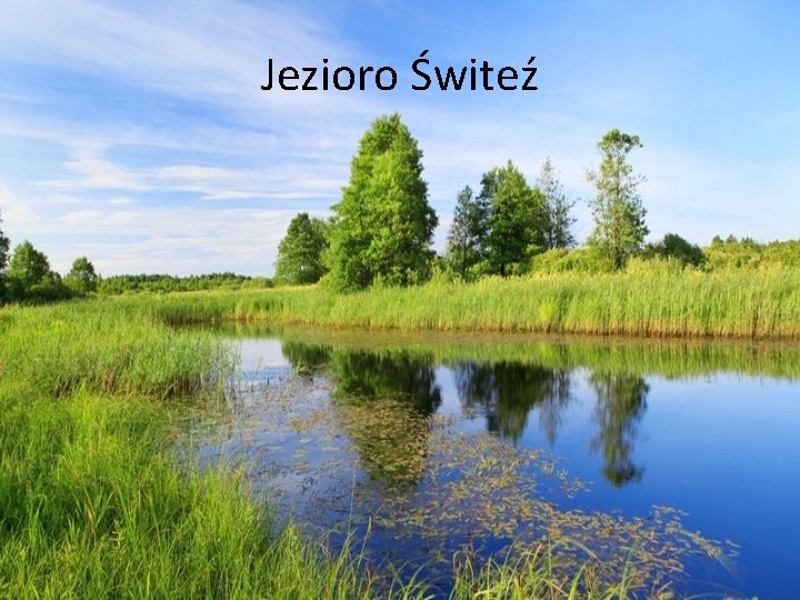 Jezioro Świteź 