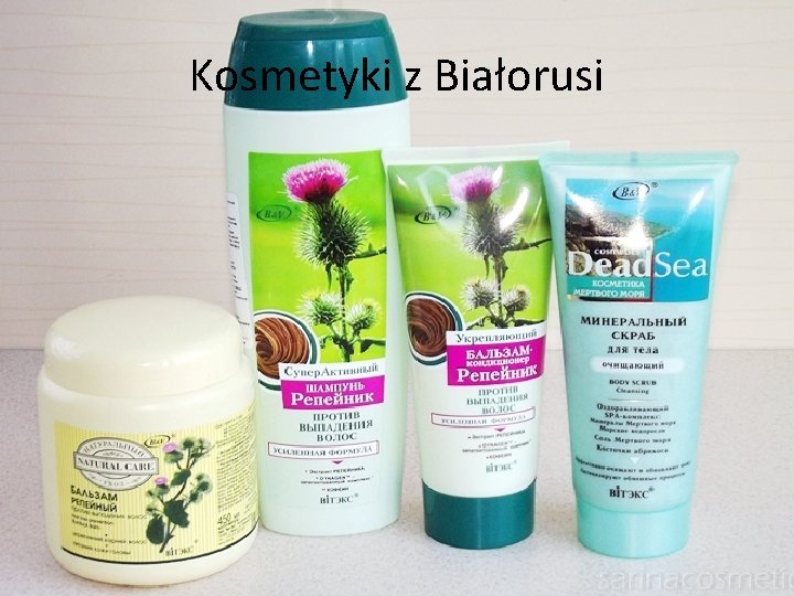 Kosmetyki z Białorusi 
