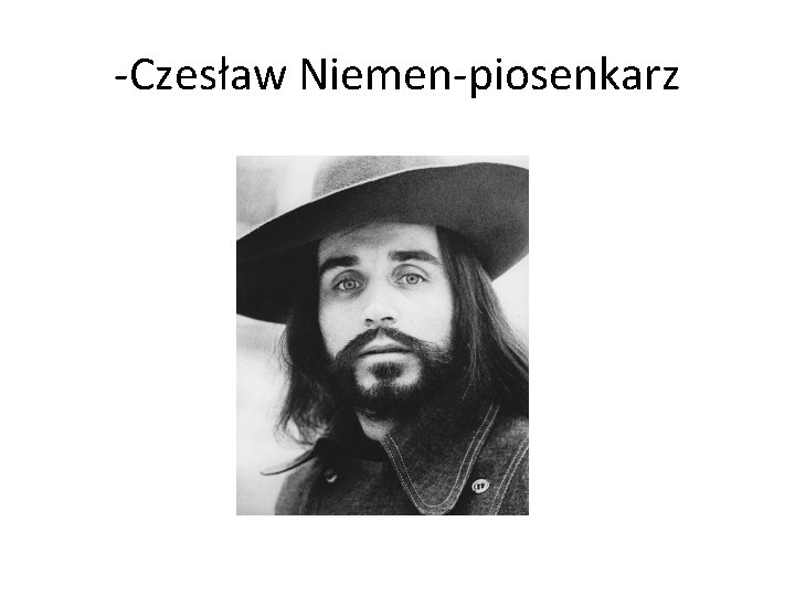 -Czesław Niemen-piosenkarz 