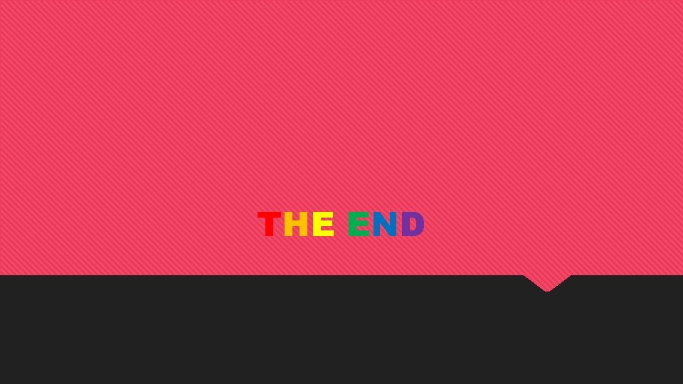 THE END 