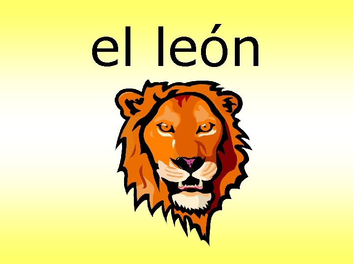 el león 