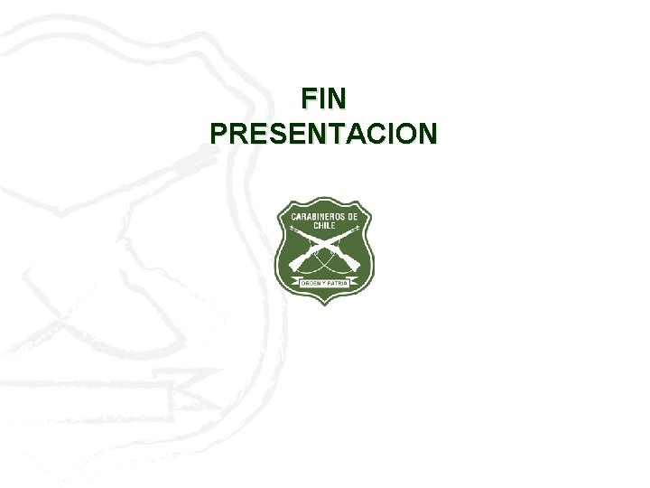 FIN PRESENTACION 