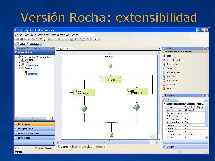 Versión Rocha: extensibilidad 