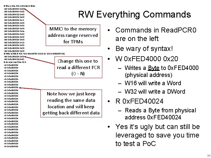 # This is the PCR Command Blob >W 0 xfed 40000 0 x 20