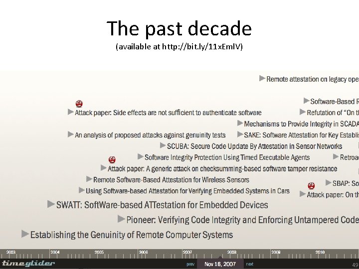 The past decade (available at http: //bit. ly/11 x. Eml. V) 49 