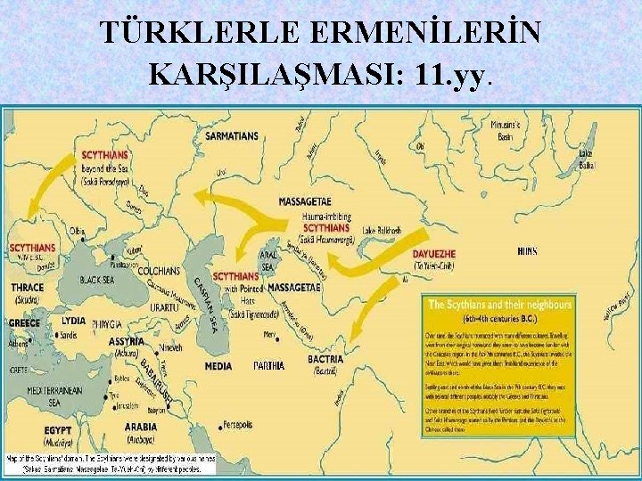 TÜRKLERLE ERMENİLERİN KARŞILAŞMASI: 11. yy. 
