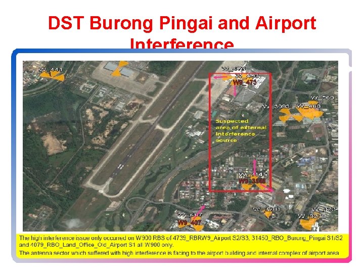 DST Burong Pingai and Airport Interference 