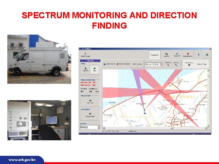 SPECTRUM MONITORING AND DIRECTION FINDING 