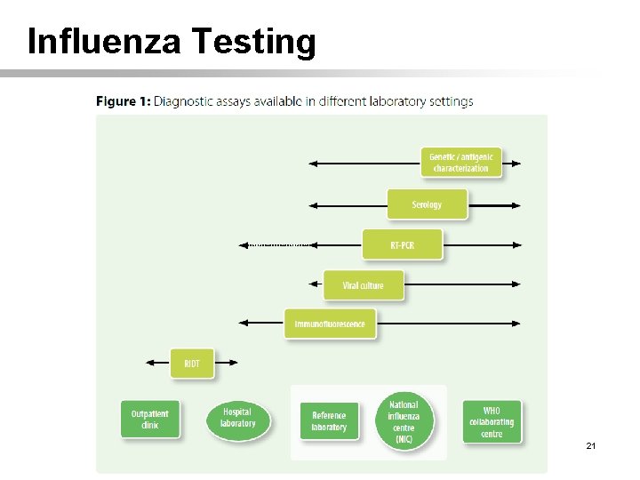 Influenza Testing 21 