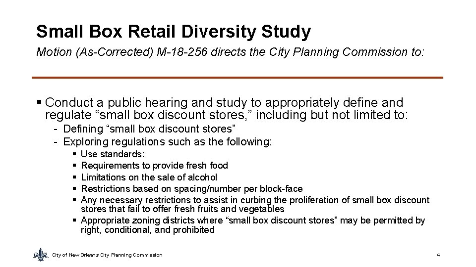 Small Box Retail Diversity Study City of New