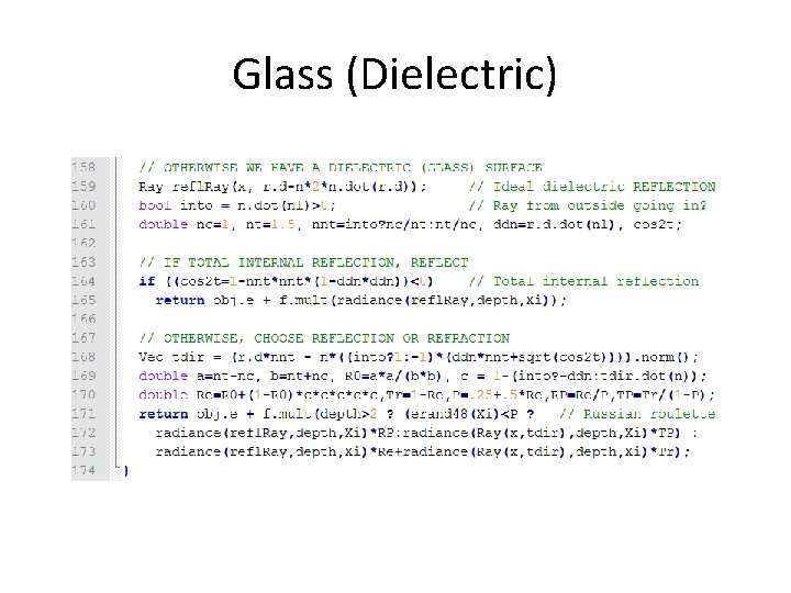 Glass (Dielectric) 