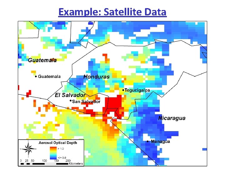 Example: Satellite Data Example: Satellite Data
