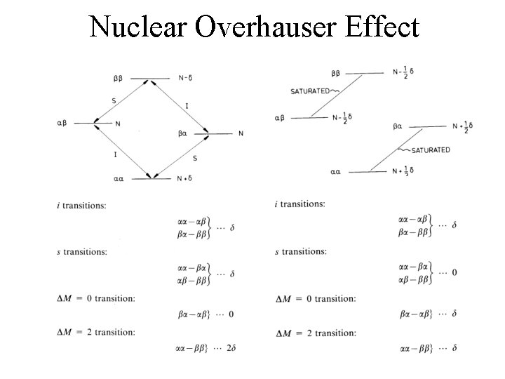 Nuclear Overhauser Effect 