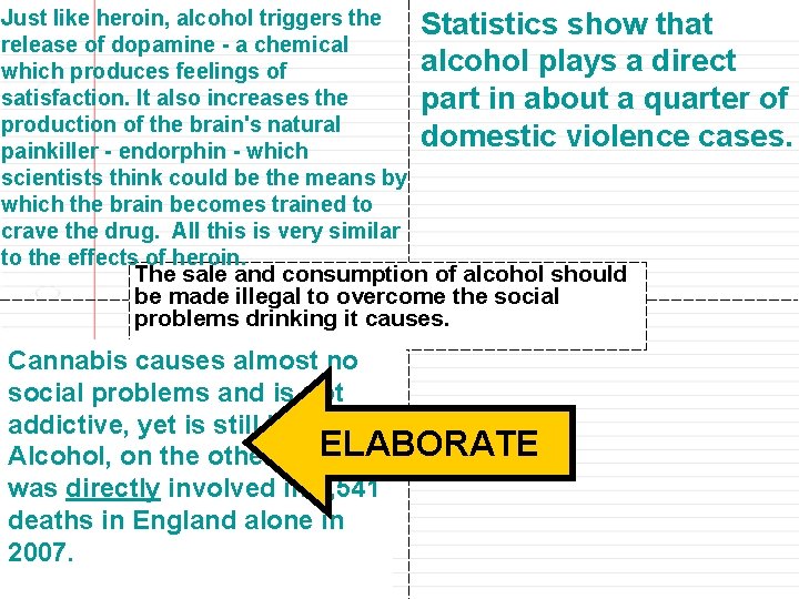 Statistics show that Step 3: Complete the graphic alcohol plays a direct organizer. part