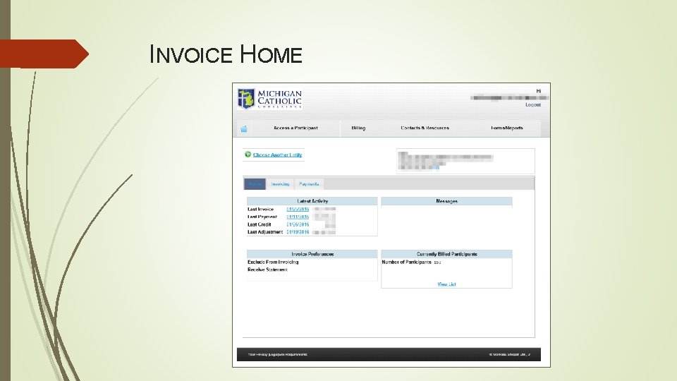 INVOICE HOME 