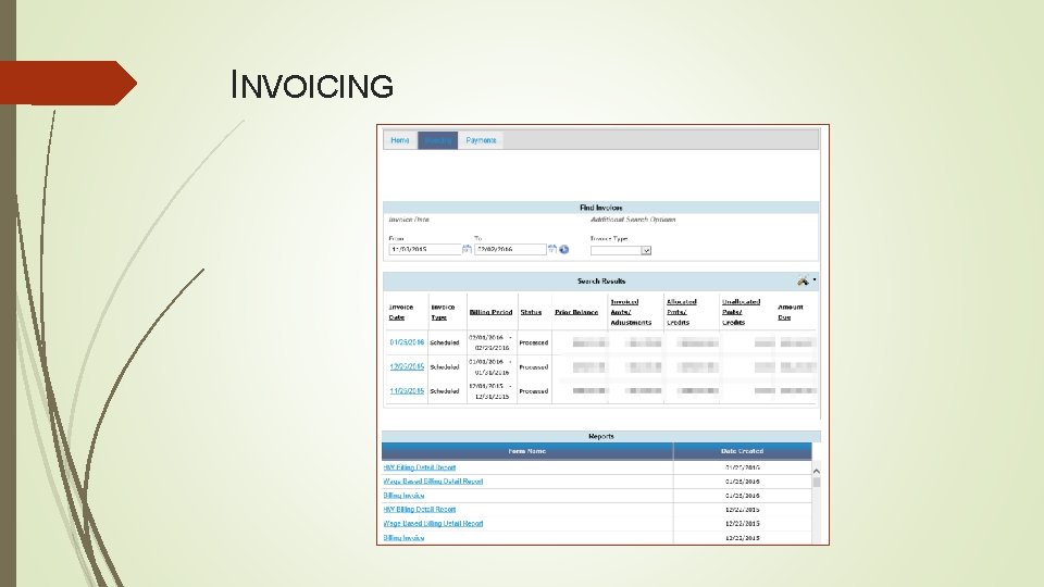 INVOICING 