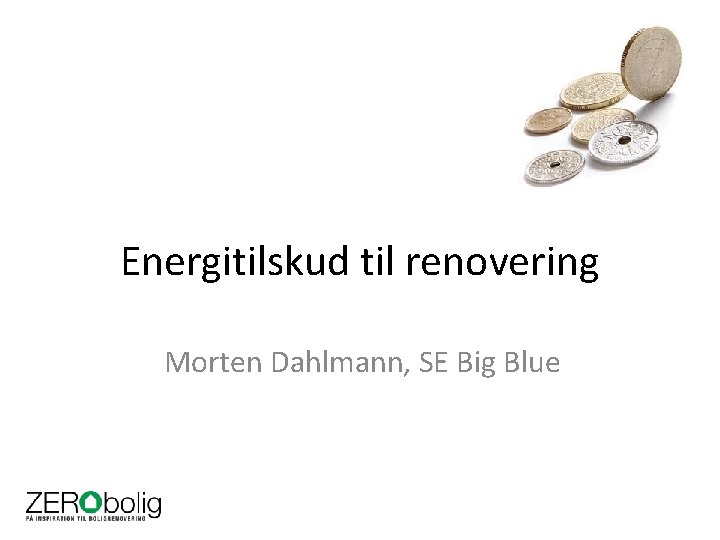 Energitilskud til renovering Morten Dahlmann, SE Big Blue 